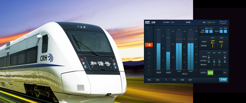 中國(guó)中車(chē) 城軌車(chē)及動(dòng)車(chē)顯示屏界面設(shè)計(jì)及QT、Codesys、Fltk界面及控件開(kāi)發(fā)